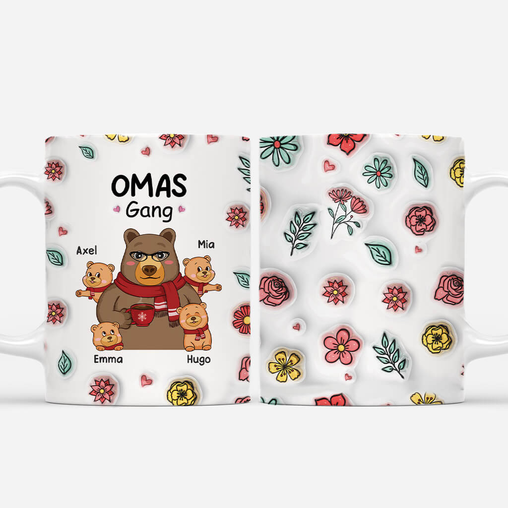 3836MGE2 3d inflated effekt omas mamas bande bar personalisierte tasse fur frauen 3836M8OA7