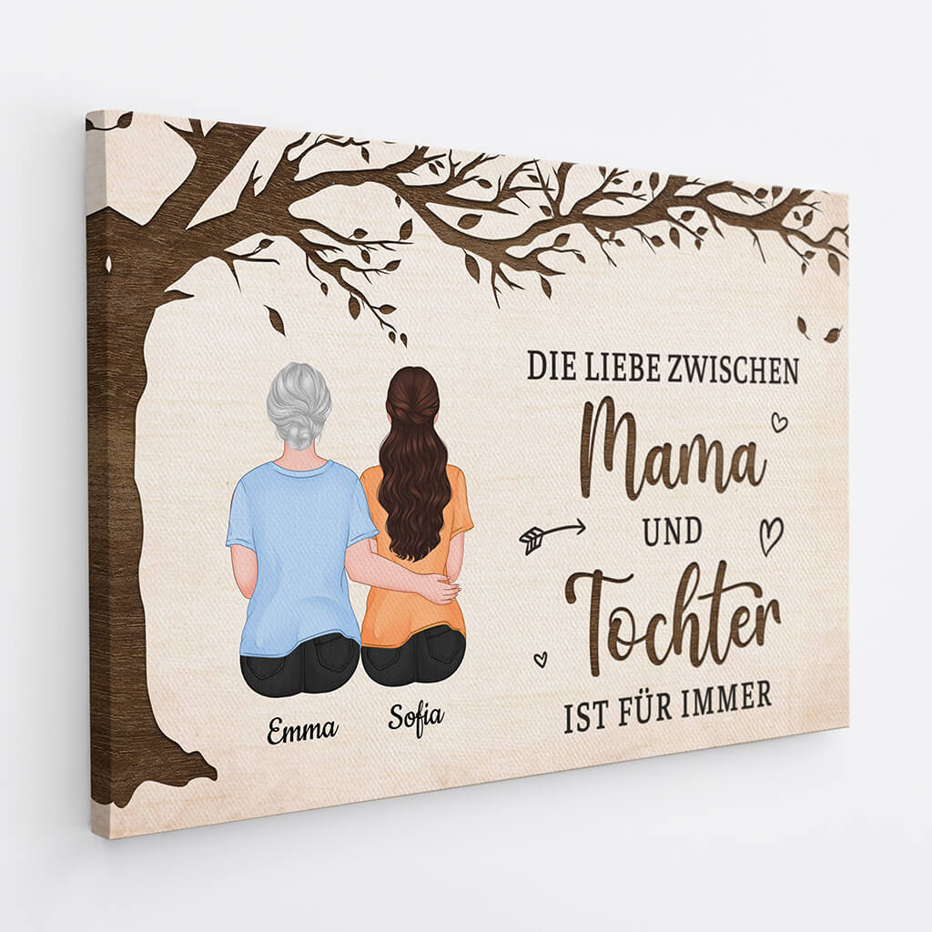 3839CGE2 mein lieblingsort auf dieser welt ist neben dir personalisierte leinwand fur mamas 3839C
