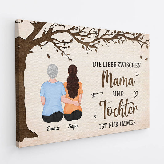3839CGE2 mein lieblingsort auf dieser welt ist neben dir personalisierte leinwand fur mamas 3839C