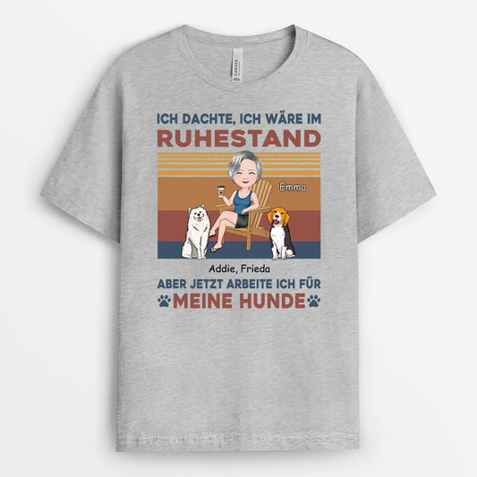 3845AGE1 aber jetzt arbeite ich fur meine hunde lustiges t shirt fur hundebesitzer personalisiert 3845AT40C