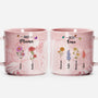 3877MGE1 zuerst mama jetzt oma blumen personalisierte marmor tasse fur omas 3877M