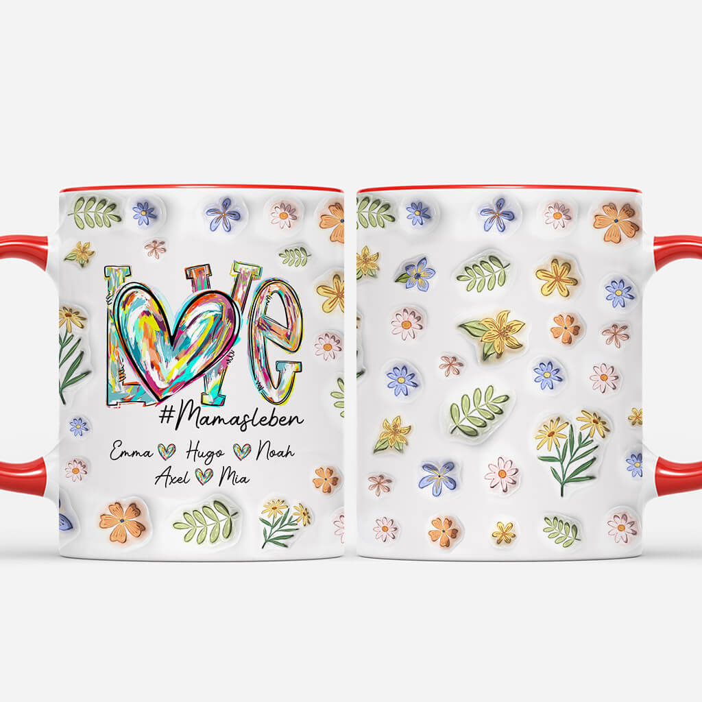 3899MGE2 3d druck effekt love hashtag personalisierte tasse fur omas 3899MT45C