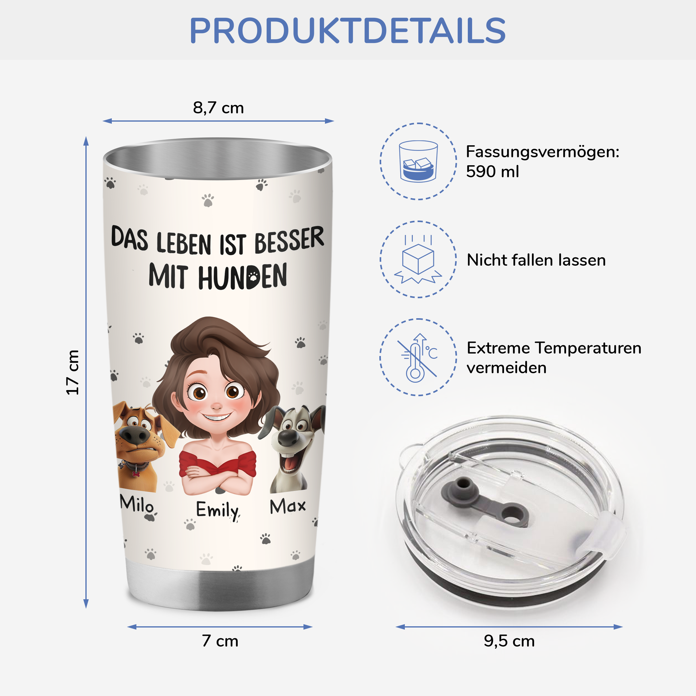 3903TGE3 das leben ist besser mit hunden personalisierter thermobecher 20oz fur hundeliebhaber 3903T5N0C_2d1b3a6a 61e9 4b7c b5cd 21ecbf87bd6c