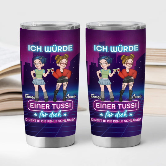 3949TGE2 freundschaft spruch kurz personalisierter thermobecher 20oz fur freunde 3949T3H0F