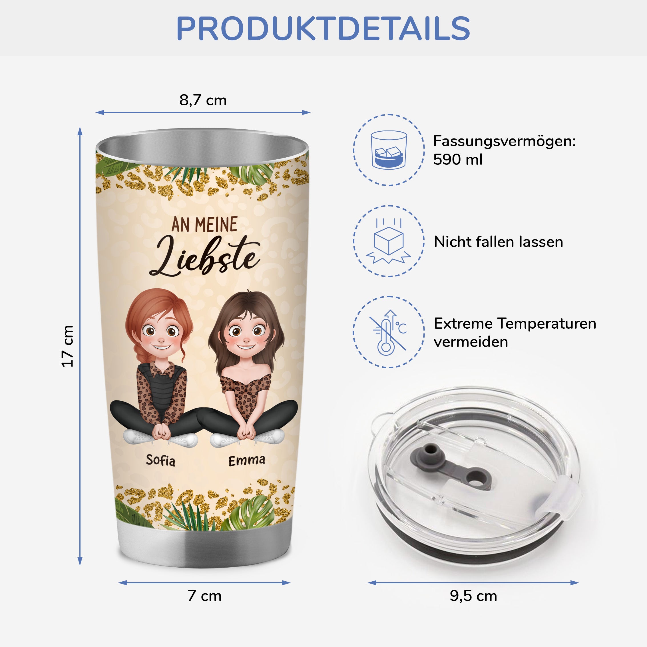 3961TGE3 an meine beste freundin text_ _ personalisierter thermobecher 590ml mit leopardenmuster fur beste freunde 3961T5M0F