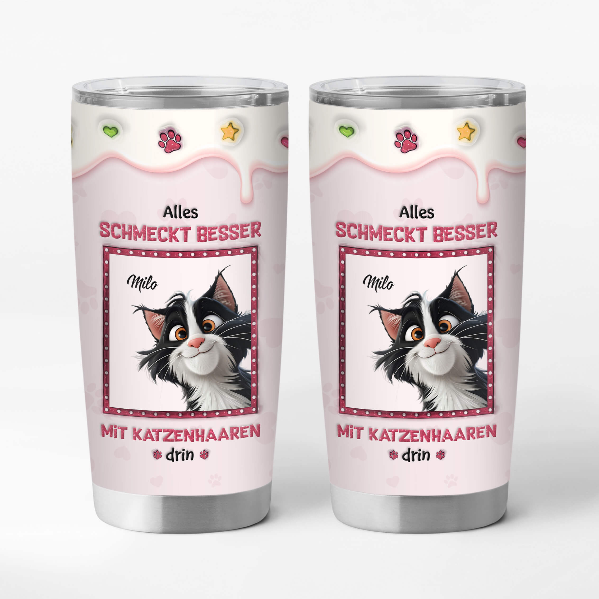 3963TGE1 alles schmeckt besser mit katzenhaaren drin _ personalisierter thermobecher 20oz fur katzenliebhaber 3963T5M5D
