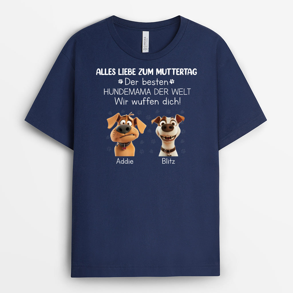 3969AGE2 vatertag hundepapa wir wuffen dich schwarzes t shirt hund personalisiert 3969A8T5C
