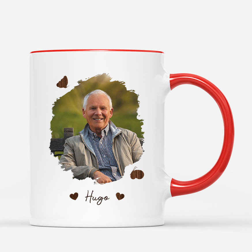 3988MGE3 ich bin immer in deinem herzen personalisierte tasse zur erinnerung mit foto 3988MTM5I