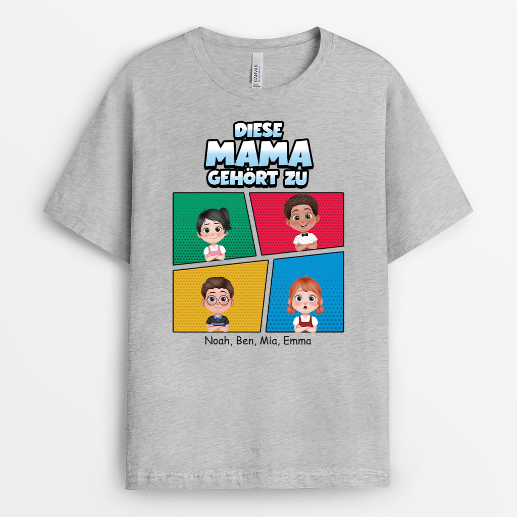 3993AGE2 diese oma gehort zu comic panels oma t shirt personalisiert_ 3993ATL0A