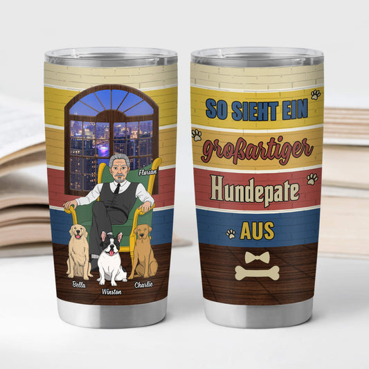 3999TGE2 hundepate personalisierter thermobecher 20oz fur hundebesitzer 3999TKL8C