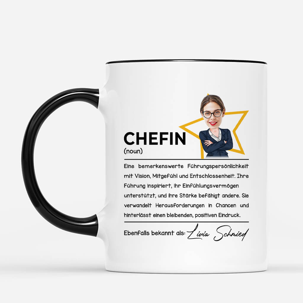 4007MGE2 chefin definition personalisierte tasse fur frauen  4007M5Q5F
