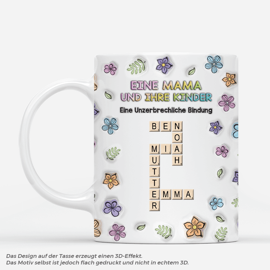 4010MGE1 3d druck effekt mama kinder eine unzerbrechliche bindung kreuzwortratsel mama tasse personalisiert_ 4010M5N5A