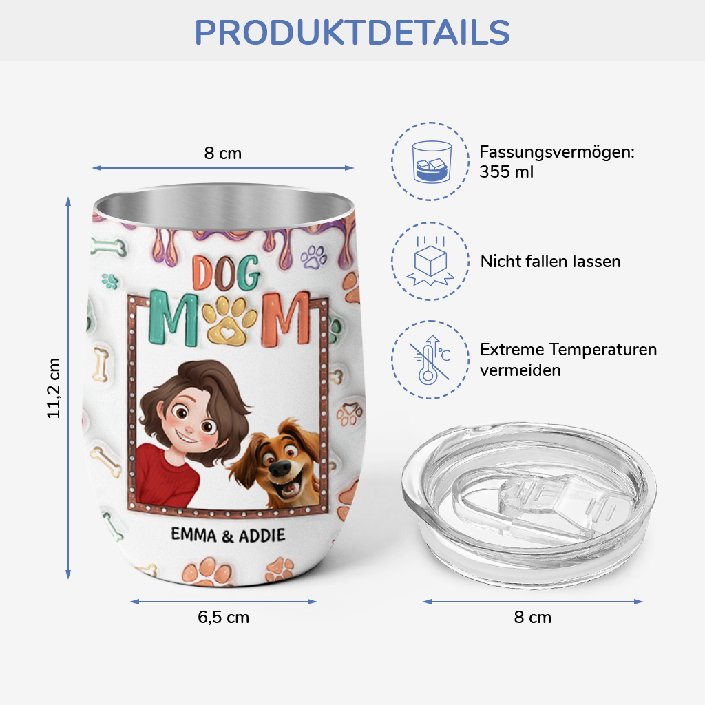 4013TGE3 3d druck effekt katzenmama personalisierter weinbecher fur katzenmama 4013TKN0C