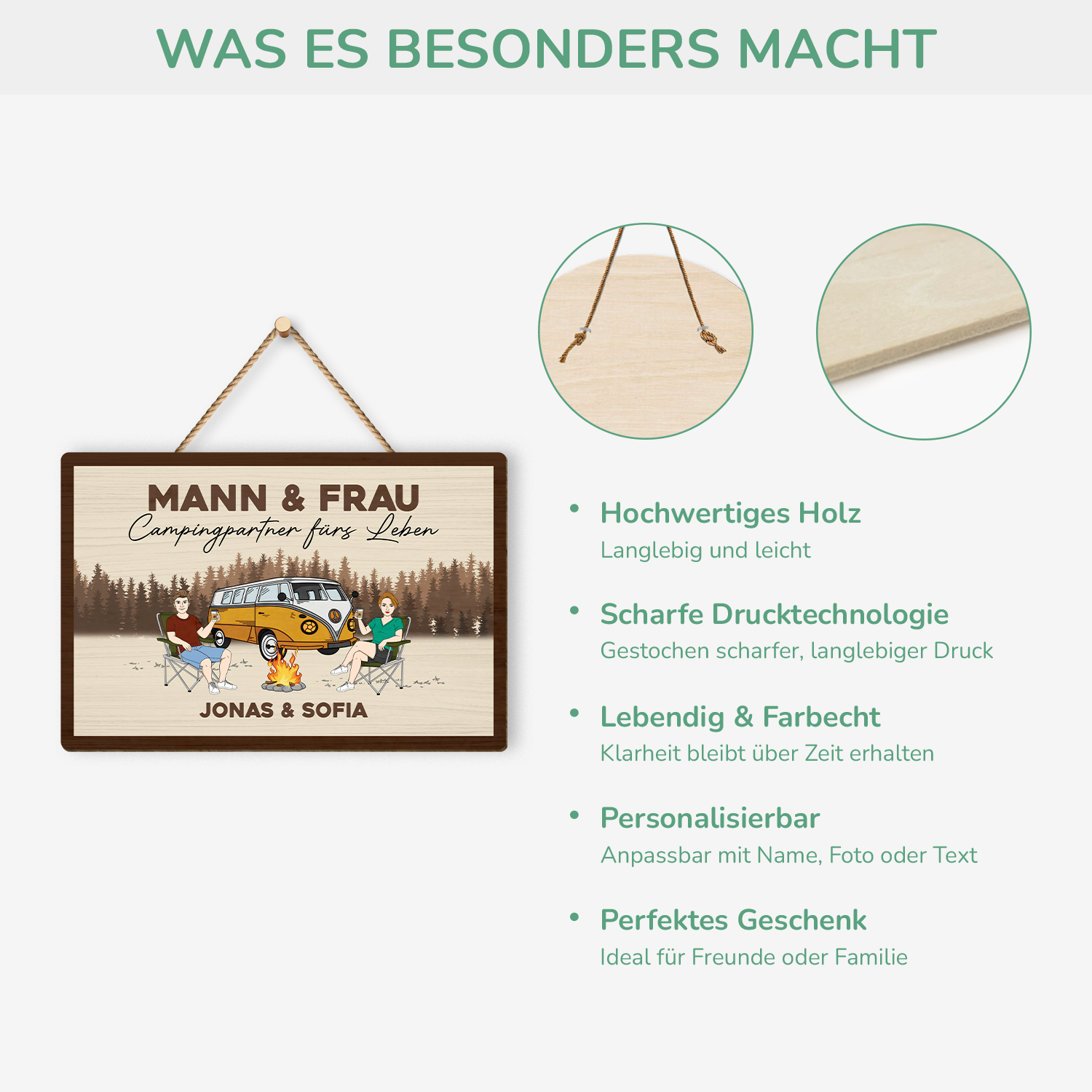 4029QGE6 mann frau campingpartner furs leben holzschild personalisiert_ paar camping 4029QTH8G