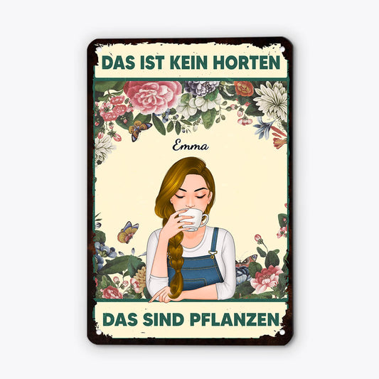 4032EGE1 das ist kein horten das sind pflanzen personalisiertes turschild garten fur frauen 4032ET40H