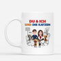 4038MGE1 du ich und die katze personalisierte tasse katze fur paare 4038MKH0D