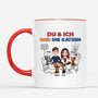 4038MGE2 du ich und die katze personalisierte tasse katze fur paare 4038MKH0D