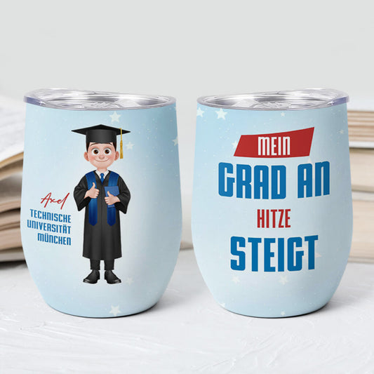 4045TGE2 mein grad an hitze steigt personalisierter weinbecher fur frauen zur abschlussfeier lustig 4045T5T8A