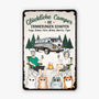 4051EGE2 gluckliche camper die erinnerungen schaffen turschild katze personalisiert_ 4051E840D