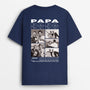 4065AGE1 papa fur unsere familie bist du die welt t shirt papa personalisiert_ mit foto 4065ATM5B