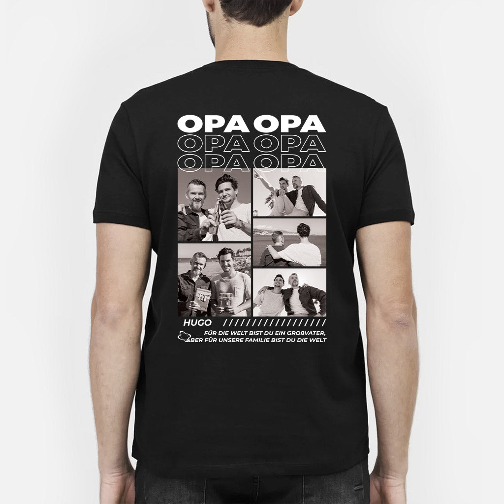 4065AGE2 papa fur unsere familie bist du die welt t shirt papa personalisiert_ mit foto 4065ATM5B