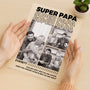 4065RGE3 bester papa personalisierte acryl plakette papa mit foto 4065RTM5B