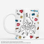 4070MGE1 3d druck effekt faustgruss motive fur papa und kinder papa tasse personalisieren_ 4070M9T5B