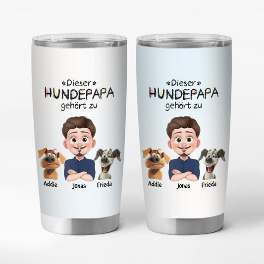 4071TGE1 dieser hundepapa gehort zu personalisiert_er thermobecher 20oz fur hundeliebhaber 4071T8I0C