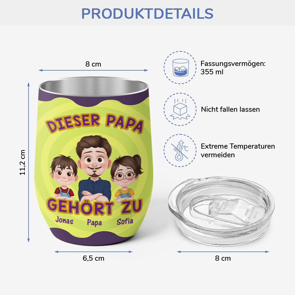 4073TGE3 dieser papa gehort zu personalisierter weinbecher fur papas 4073T3I0B