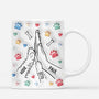 4076MGE3 bester hundepapa aller zeiten high five personalisierte tasse hund_ 4076M