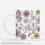 4122MGE1 3d druck effekt mama kinder blumen personalisierte tasse mama_ 4122M3K5A