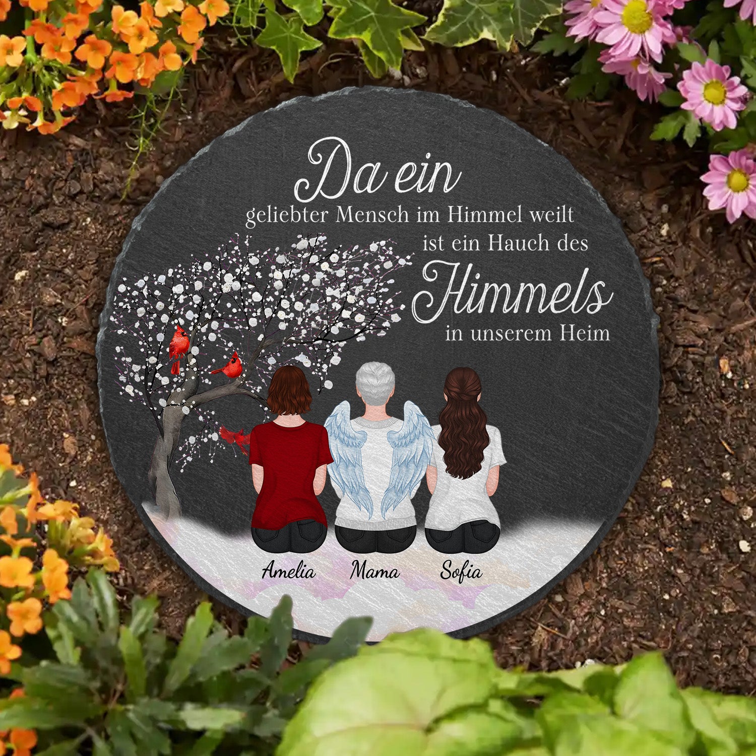 4126QGE3 ein geliebter mensch im himmel personalisierter gedenkstein fur mama mit foto 4126QTL0A_0af926f3 9818 4582 9bd3 a9ae5cce4695