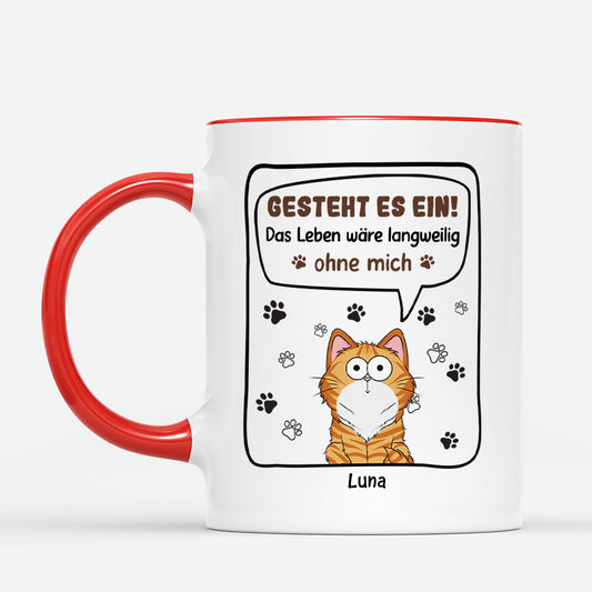 4128MGE2 das leben ware langweilig ohne uns katzen tasse personalisiert_ 4128MTL8C_53bc5051 c104 4615 85f3 dc70cd2ba14e