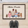 4130DGE2 familie personalisierte fussmatte familie mit hund_ 4130D6T5I