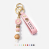 4135MGE1 ich bin immer bei dir personalisierte trauergeschenke  uv druck daisy schlusselanhanger perlen foto 4135mj6f5a