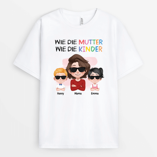 4147AGE1 wie die mutter so die kinder cartoon stivolles mama t shirt personalisiert 4147AKH0A