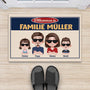 4206DGE2 die familie cartoon fussmatte personalisiert familie_ 4206DKQ0I