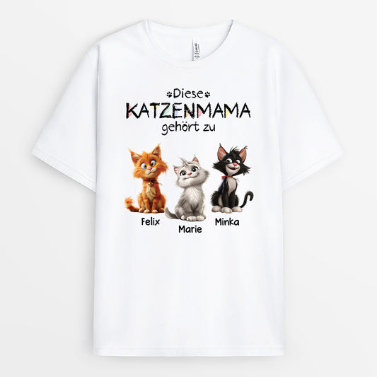 4222AGE1 diese katzenmama gehort zu buntstifte katzen t shirt personalisiert 4222A8Q5D