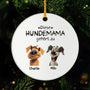 4222OGE1 diese hundemama gehort zu buntstifte personalisierter weihnachtsschmuck_ keramik 4222O8Q5C