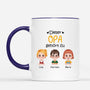 4228MGE2 O1dieser papa gehort zu personalisierte tasse papa_ cartoon 4228M