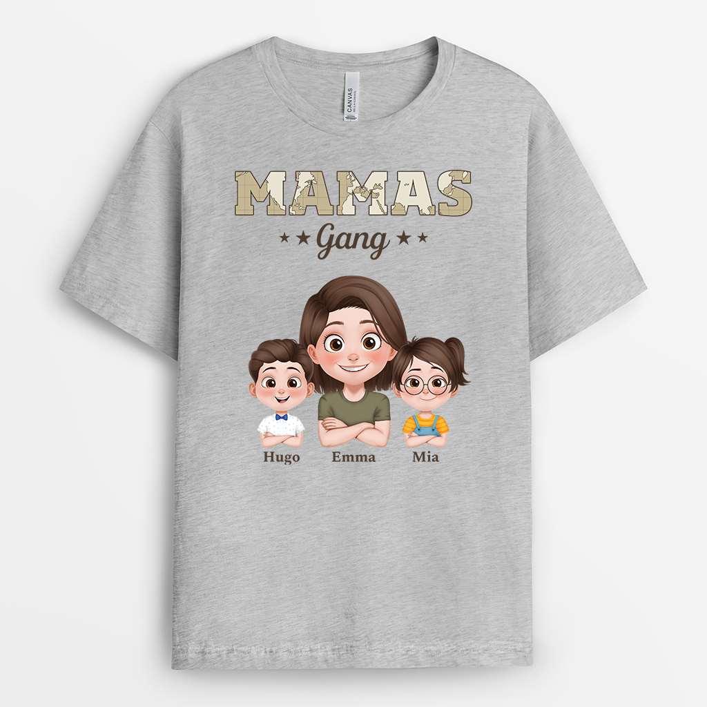 4231AGE2 papas gang armeemuster cartoon weisses t shirt papa personalisiert_ 4231A3H0B
