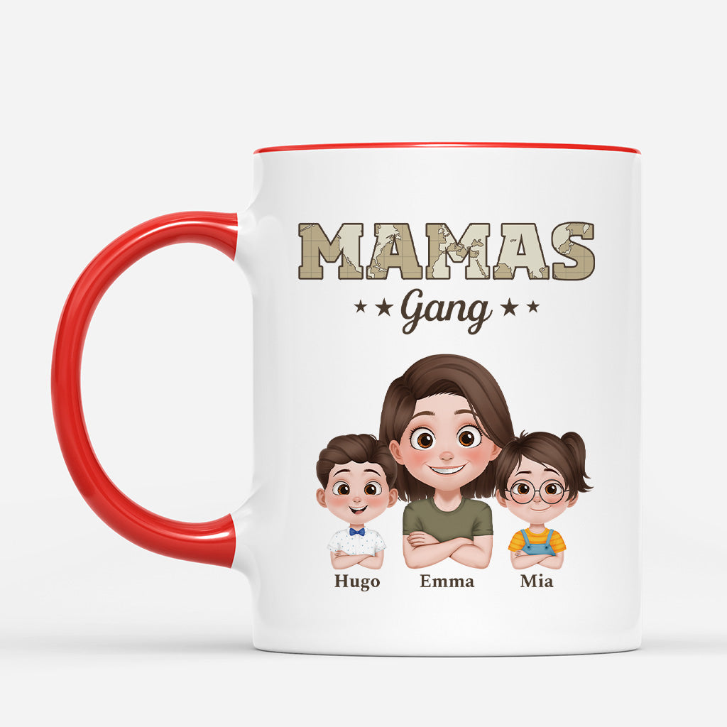 4231MGE2 papas gang armeemuster cartoon personalisierte tasse papa 4231M3H0B