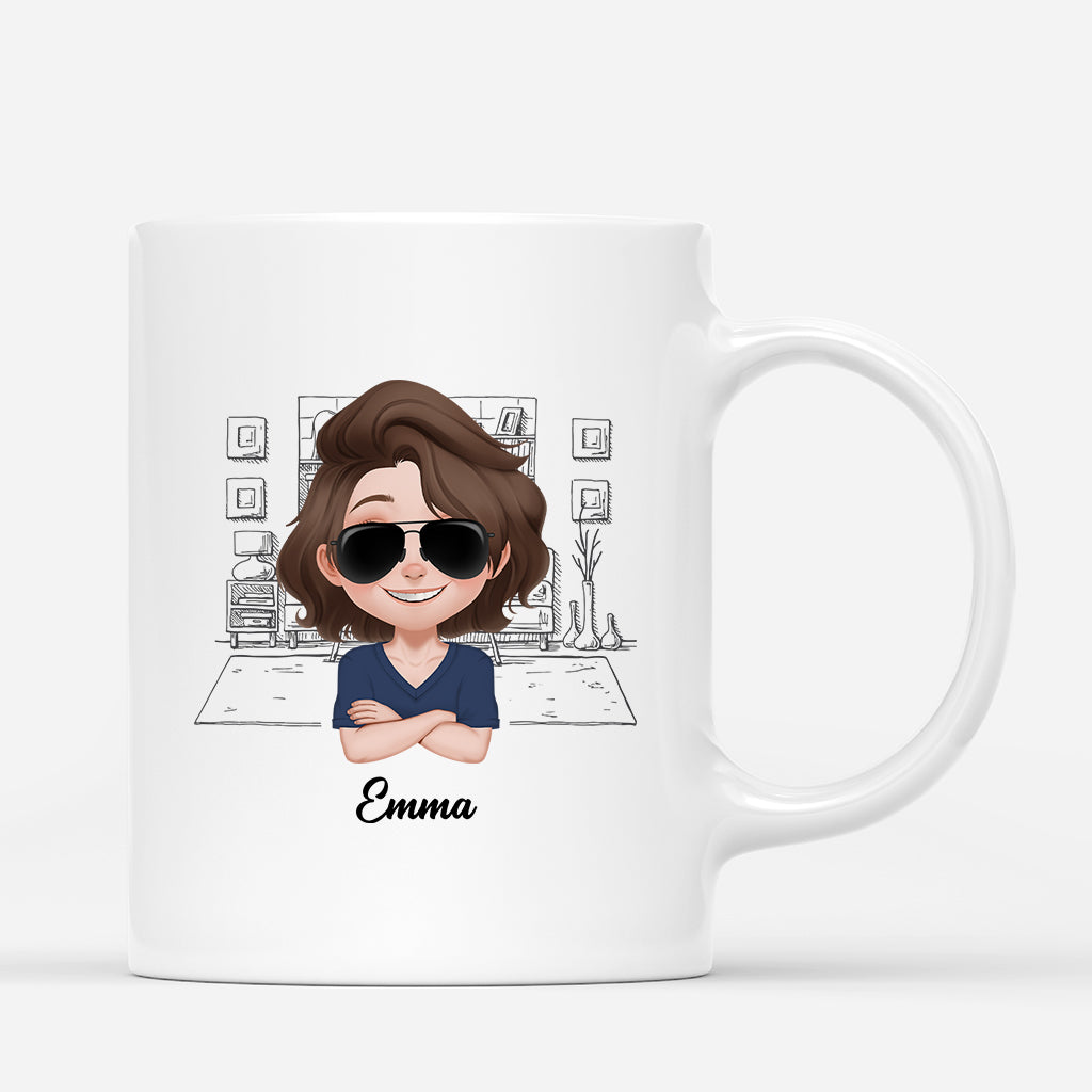 4241MGE3 mama ehefrau chefin personalisierte tasse frau 4241M6T0A
