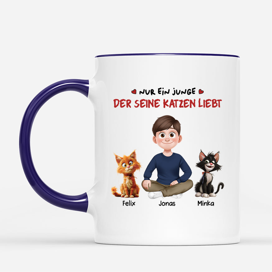 4255MGE2 einfach ein madchen das ihre katzen liebt katzen tasse personalisiert_ 4255M8K0D
