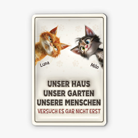 4257EGE1 unser haus turschild katze personalisiert_ cartoon 4257E8L5D