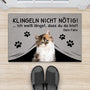 4291DGE2 klingeln nicht notig fussmatte katzen personalisiert bg entfernen lustig 4291D8Q3D
