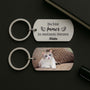 4308JGE2 fur immer geliebt aluminium schlusselanhanger hund personalisiert_ foto_ zur erinnerung 4308JKL0C