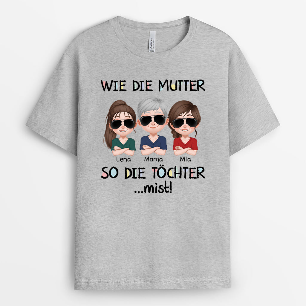 4311AGE2 wie der vater so der sohn lustiges t shirt papa personalisiert_ 4311A8M0B