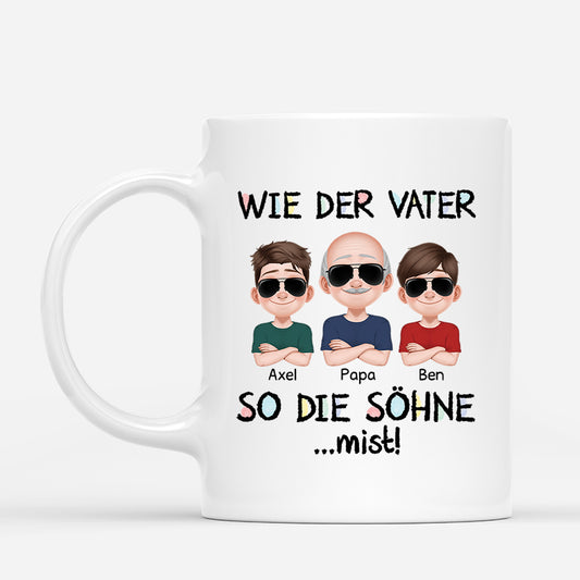 4311MGE1 wie der vater so der sohn personalisierte tasse papa_ lustig 4311M8M0B