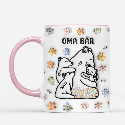 4339MGE2 3d druck effekt mama bar personalisierte tasse mama 4339M3V3A
